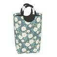 Gaeub Flower Print 50L Large Laundry Hampers with Handles, Collapsible