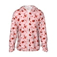 thumbnail image 1 of Gaeub Flowers And Ladybugs Men's and Women's UPF 50+ Long-Sleeved Sun Protection Clothing, Fishing Shirt Long Sleeve Zip-Medium, 1 of 7