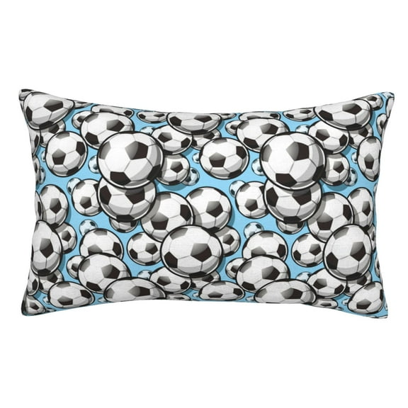 Gaeub Football Soccer Ball Printed Men's Short Pajama Pants, Lightweight Lounge & Sleep Bottoms Keep You Cool-14"x20"