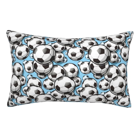 Gaeub Football Soccer Ball Printed Men's Short Pajama Pants, Lightweight Lounge & Sleep Bottoms Keep You Cool-16"x24"