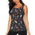thumbnail image 1 of Gaeub Forest Flora and Insects Women's Workout Tank Tops Lightweight Sleeveless Shirts for Women for Athletic Running Tennis Yoga - Medium, 1 of 9