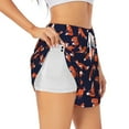 thumbnail image 1 of Gaeub Foxes In Different Poses Print Women's Athletic Shorts,High Waisted Running Shorts,Pocket Sporty Short,Gym Elastic Workout Shorts-XX-Large, 1 of 7