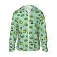 thumbnail image 1 of Gaeub Froggs In The Lake Men's and Women's UPF 50+ Long-Sleeved Sun Protection Clothing, Fishing Shirt Long Sleeve Zip-Large, 1 of 7
