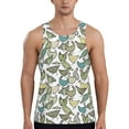 thumbnail image 1 of Gaeub Funny Chicken Men's Athletic Tank Top, Workout Sleeveless Shirts, Running Tank Tops for Gym, Running, Training - Medium, 1 of 9