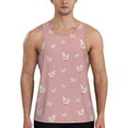 thumbnail image 1 of Gaeub Funny Chicken Men's Athletic Tank Top, Workout Sleeveless Shirts, Running Tank Tops for Gym, Running, Training - XX-Large, 1 of 9