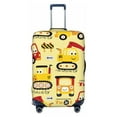 thumbnail image 1 of Gaeub Funny Construction Vehicles Elastic Luggage Cover with Concealed Zipper Dust-Proof Luggage Cover Protector - 18-32 inch - Small, 1 of 9