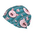 thumbnail image 1 of Gaeub Funny Pig Faces Knit Cuffed Beanie Top Level Beanie Men Women Winter Knit Caps Soft Ski Hat, 1 of 7