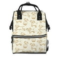 thumbnail image 1 of Gaeub Funny Pigs Print Mummy Diaper Bag Backpack,Durable Maternity Baby Nappy Casual Shoulder Bags,Travel Hiking Outdoor Pack, 1 of 6