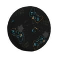 thumbnail image 1 of Gaeub Game Time 14-17in Tire Cover, Spare Tire Cover, for Camper Caravan, Trailer, Car, Truck, SUV, Jeep - 14 inch, 1 of 9