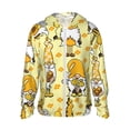 thumbnail image 1 of Gaeub Garden Honeybee Gnomes Men's and Women's UPF 50+ Long-Sleeved Sun Protection Clothing, Fishing Shirt Long Sleeve Zip - XX-Large, 1 of 9