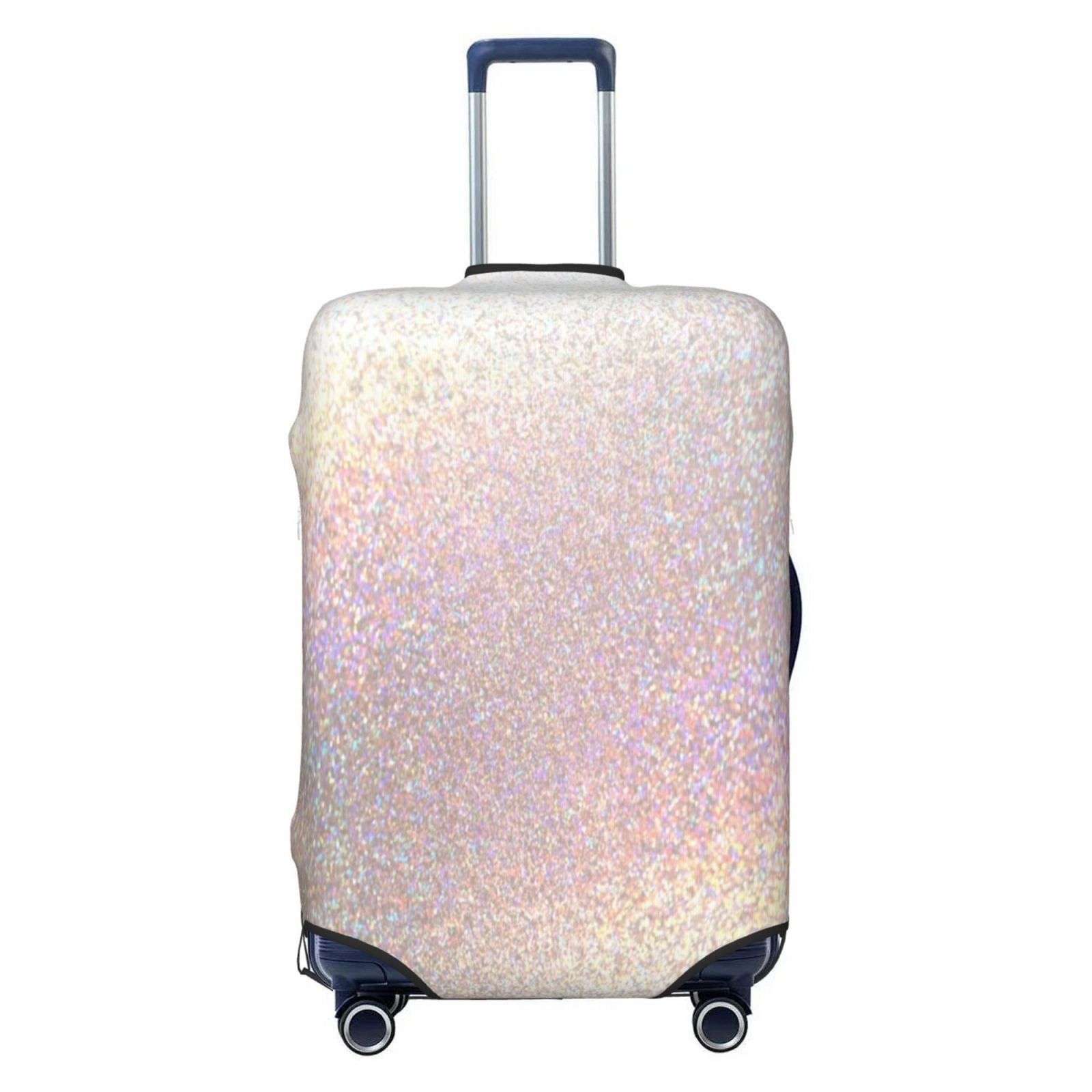 Gaeub Glitter Light Pearl Elastic Luggage Cover with Concealed Zipper ...
