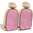 thumbnail image 1 of Gaeub Glitter Print Anti-Kick Storage Mat for Car Seats 2 Pcs, Car Kick Mats with 3 Pocket Protector, Essential Car Seat Protector for Child Car Seat,Car Seat Protector, 1 of 8
