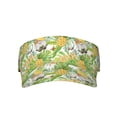 thumbnail image 1 of Gaeub Gnome and Pineapple Sun Visor Hats with Empty Top and Adjustable, UV Protection for Golf Tennis Cycling Running, 1 of 8