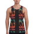 thumbnail image 1 of Gaeub Go Surfer Men's Athletic Tank Top, Workout Sleeveless Shirts, Running Tank Tops for Gym, Running, Training - X-Large, 1 of 9