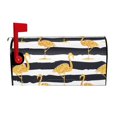 thumbnail image 1 of Gaeub Gold Flamingo Waterproof and Sunproof Mailbox Protective Cover Magnetic Mailbox Protrective Cover for Outdoor Home Garden Decor - 21x18 in, 1 of 9