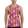 thumbnail image 1 of Gaeub Green Avocado Men's Athletic Tank Top, Workout Sleeveless Shirts, Running Tank Tops for Gym, Running, Training - Medium, 1 of 9