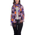 thumbnail image 1 of Gaeub Halloween Black Cats Print Tassel Scarf,Wraps Scarves for Women,Winter Scarf,Cold Weather Shawls,Ideal for Travel, 1 of 8