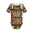 thumbnail image 1 of Gaeub Happy Thanksgiving With Gnome Print Infant Climbing Onesie,Toddler Outfit,Newborn Baby Bodysuit,Baby Boy Girl Clothes -9M, 1 of 6