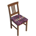 thumbnail image 1 of Gaeub Have a Nice Day Square Chair Seat Covers, Stretch Fitted Printed Chair Seat Cushion Cover for Kitchen, Office - One Size, 1 of 9