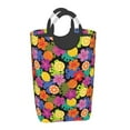 Gaeub Hawaiian Style Print 50L Large Laundry Hampers with Handles