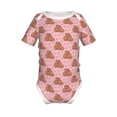 thumbnail image 1 of Gaeub Heart Capybara Print Infant Climbing Onesie,Toddler Outfit,Newborn Baby Bodysuit,Baby Boy Girl Clothes -6 Months, 1 of 6