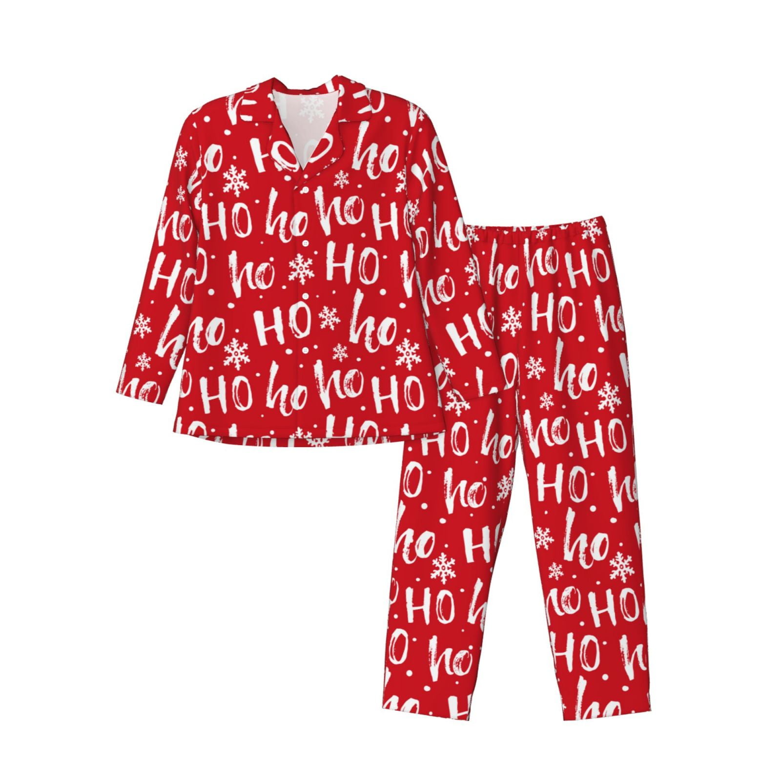 Pevtufa Men'S Pajama Set 2 Piece Loungewear Pjs, Long Sleeve