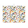 thumbnail image 1 of Gaeub Home construction tools Print Dish Drying Mats For Kitchen Counter, Kitchen Drying Mat, Large Dish Drying Pad for Kitchen Counter, Microfiber Dish Drying Mat for Sinks, Drainer Mats, 18x24in, 1 of 7