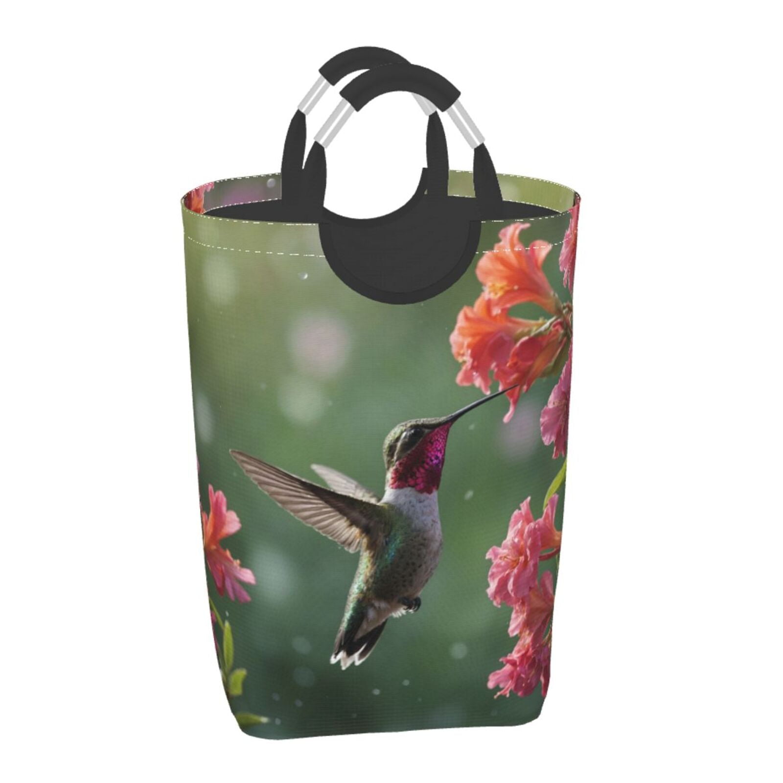 Gaeub Humming Bird 1 Print 50L Large Laundry Hampers with Handles ...