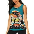 thumbnail image 1 of Gaeub I Love Sushi Women's Workout Tank Tops Lightweight Sleeveless Shirts for Women for Athletic Running Tennis Yoga - X-Large, 1 of 9