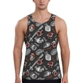 thumbnail image 1 of Gaeub Japanese Sushi Hashi Men's Athletic Tank Top, Workout Sleeveless Shirts, Running Tank Tops for Gym, Running, Training - Small, 1 of 9