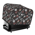 thumbnail image 1 of Gaeub Japanese Sushi Hashi Print 4 Slice Toaster Cover,Bread Machine Cover,Dustproof Fingerprint Protectors and Greasy Protection Anti-sputtering, 1 of 7