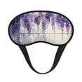 Gaeub Lavender Blooms Window Printed Sleep Mask, Eye Masks for Sleeping