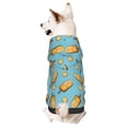 thumbnail image 1 of Gaeub Lemon Ice Cream Dog Hoodie Sweatshirts Warm Dog Clothes for Small Dogs,Puppy and Cat Costume-X-Small, 1 of 7