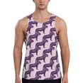 thumbnail image 1 of Gaeub Leopard Print Men's Athletic Tank Top, Workout Sleeveless Shirts, Running Tank Tops for Gym, Running, Training - Small, 1 of 9