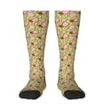 thumbnail image 1 of Gaeub Lips blowing bubble gum Printed Design Socks Stretchy High Tube Socks for Men Women Teens , Softball Soccer Socks for Hiking, Sport, 1 of 6