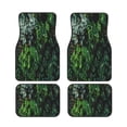 thumbnail image 1 of Gaeub Lush Foliage Green Plant Print 4 Pieces Car Floor Mats Car,Universal Car Carpet Mats,Fit for SUV, Vans, Sedans,Trucks, 1 of 6