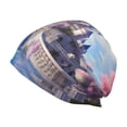 thumbnail image 1 of Gaeub Majestic Fantasy Castle Knit Cuffed Beanie Top Level Beanie Men Women Winter Knit Caps Soft Ski Hat, 1 of 7