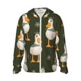 thumbnail image 1 of Gaeub Mallard Ducks Wild Birds Men's and Women's UPF 50+ Long-Sleeved Sun Protection Clothing, Fishing Shirt Long Sleeve Zip-X-Large, 1 of 7