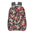 thumbnail image 1 of Gaeub Many Kind Of Flowers Print Clear Backpack ,Clear Transparent Backpack, PVC Bag with Side Pockets,for Concert, Beach, Work, Travel & Sporting, 1 of 7