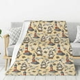 thumbnail image 1 of Gaeub Marine Birds And Coastal Lighthouse Print Flannel Throw Blanket, Home Fleece Throw Blanket for Couch or Bed,Decorative Blankets,Lightweight Fuzzy Flannel Blanket-60"x50", 1 of 6