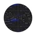 thumbnail image 1 of Gaeub Mathematica Science Print 6 Pcs Leather Coasters for Drinks ,Drink Coasters Sets,Drink Table Cup Coasters for Living Room Kitchen Coffee Decor,Round Shape, 1 of 7