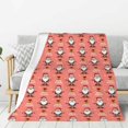thumbnail image 1 of Gaeub Merry Christmas Santa Claus Print Flannel Throw Blanket, Home Fleece Throw Blanket for Couch or Bed,Decorative Blankets,Lightweight Fuzzy Flannel Blanket-60"x50", 1 of 6