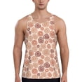 thumbnail image 1 of Gaeub Mushrooms2 Men's Athletic Tank Top, Workout Sleeveless Shirts, Running Tank Tops for Gym, Running, Training - X-Large, 1 of 9