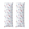 thumbnail image 1 of Gaeub Nautical Lighthouse Sailboat Printed Long Body Pillowcase Envelope Closure 1 Pack Wrinkle for Night Sweats - 20x54 in, 1 of 8