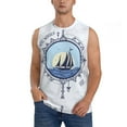 thumbnail image 1 of Gaeub Not All Who Wander Are Lost2 Men's Sleeveless Muscle Shirts Workout Tank Tops, Odor Protection and Comfortable - 3X-Large, 1 of 8