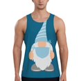 thumbnail image 1 of Gaeub Nurse Doctor Gnomes Men's Athletic Tank Top, Workout Sleeveless Shirts, Running Tank Tops for Gym, Running, Training - Medium, 1 of 9