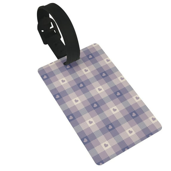 Gaeub One Size Printed Travel Luggage Identification Tags, Golf Bag Tags with Information Bar on The Back - 3.4 x 2.1 inch