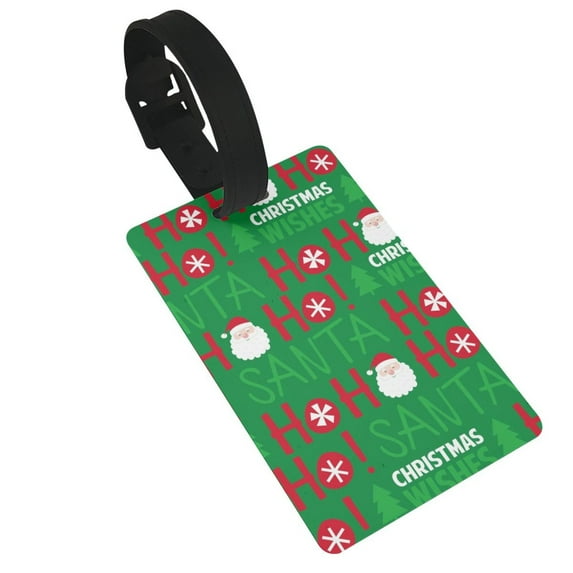 Gaeub One Size Printed Travel Luggage Identification Tags, Golf Bag Tags with Information Bar on The Back - 3.4 x 2.1 inch