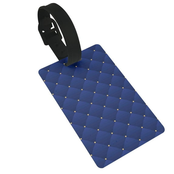 Gaeub One Size Printed Travel Luggage Identification Tags, Golf Bag Tags with Information Bar on The Back - 3.4 x 2.1 inch
