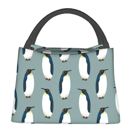 Gaeub Penguin Collapsible Cooler Bag Insulated,Leakproof Food Bag for Hot or Cold Food Delivery,Travel Insulated Bag, or Beach Cooler Bags